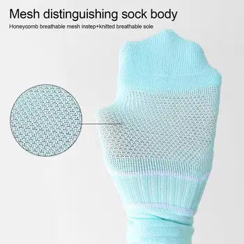 Munka zokni férfiaknak és nőknek Futósport Bokazokni Uniszex csúszásmentes és szagtalanító funkciók Nedvességelvezető zokni