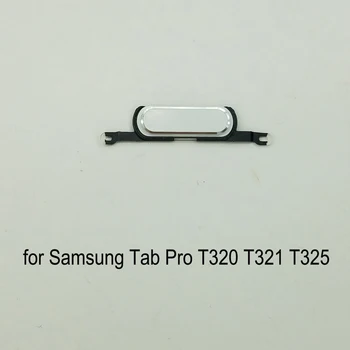 Samsung Galaxy Tab Pro 8.4 T320 T321 T325 esetén Eredeti táblagép telefon ház keret Új Home gomb menü gomb Fekete fehér
