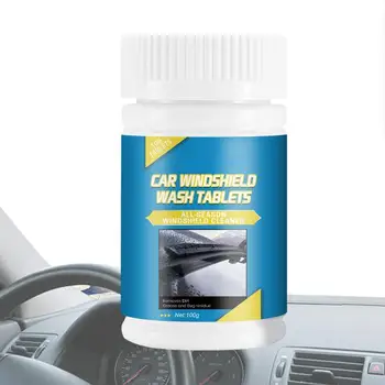 Szélvédőfolyadék tabletta oldható ablak tabletta tisztító Multifunkcionális autó külső tisztító tartozékok szennyeződéshez sárhoz