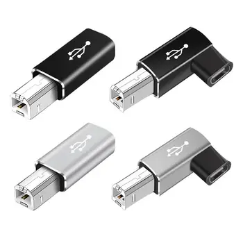 USB C nyomtató szkenner adapter USB Type C anya - USB B apa adapter DJ kontrollerhez Billentyűzet USB B-interfész eszközök