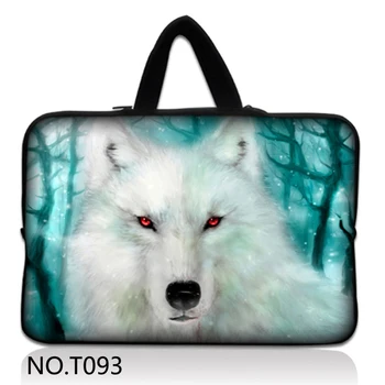 Wolf laptop táska táska 13 14 15.4 15.6 Hordtok Macbook Air Pro M1 13.3 borítóhoz Huawei Xiaomi HP Lenovo Shell tartozékok
